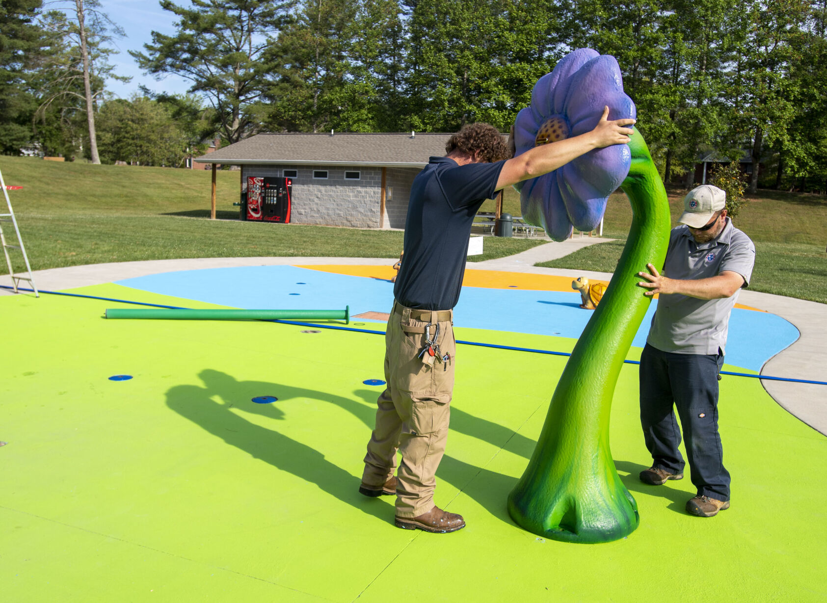 Splash Pad Assembly-02